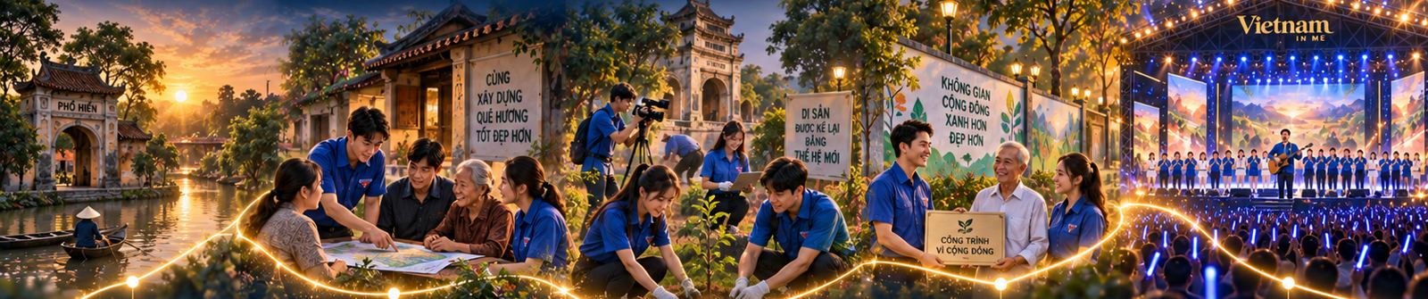 Hành trình từ làng quê đến sân khấu, nối bằng dải sáng vàng